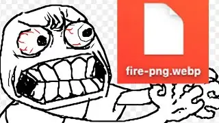 When you try to save a png...