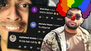 DUCKY BHAI GETTING ROASTED BY HIS OWN FANS 🤡🤡