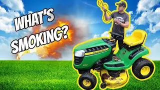 JOHN DEERE Riding Mower Drive Belt Replacement - Slipping Drive