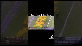 Harrison & Sanders connect for TD #deionsanders #colorado #coloradofootball #oregonfootball #ncaa