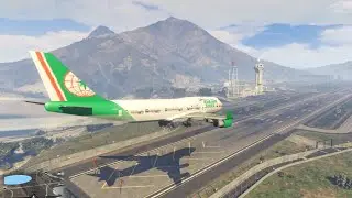 GTA 5 LSPDFR 警察模組  031  國際線長榮與華航
