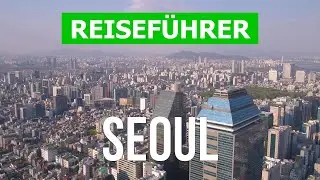 Stadt Seoul in 4k. Südkorea, Seoul zu besuchen