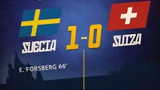 Highlight Sweden vs Switzerland, Score 1 - 0