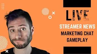 Live Chat! 1st Half: TWITCH/YT Streamer News, Marketing Chat. 2nd Half: Destiny 2 Gameplay