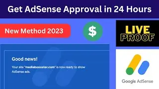 Google AdSense Approval in 24 Hours | New Method + Live Proof