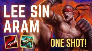Lee Sin ONE SHOT Build in ARAM