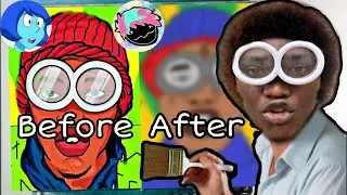 Recreating My Profile Picture In Ms Paint (They call me Picasso)