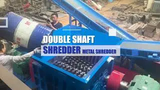 Iron Drum Shredder Machine | Powerful Industrial Metal Shredder