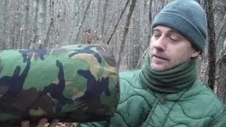 Winter Camping, My Sleep Gear Part Two Hammock Hanging