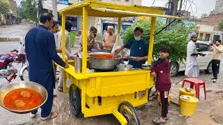 RAINY DAY BREAKFAST IN PAKISTAN! 🌧️ | Spicy Channa with Extra Kofta - Pakistani Street Food 2026