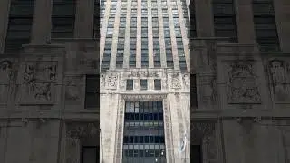 Chicago's One North LaSalle Art Deco Building - Drone Footage