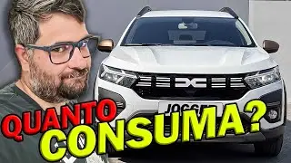 QUANTO CONSUMA LA DACIA JOGGER ? -  fine della VACANZA