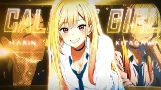 Call Me Girl 📞 - Màrin Kitigawa 🖤🤍 「AMV/EDIT」 4K Edit 「 ALIGHT MOTION 📱 」
