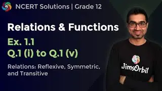 Relations and Functions | Ex. 1.1 | Q.1