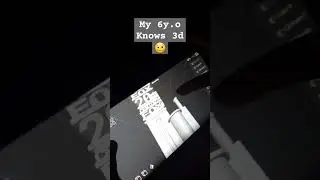 6 years old doing some 3d