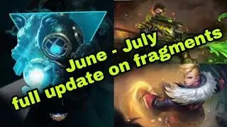 Upcoming updates of June - July | Starlight skin of July | All update on fragments |