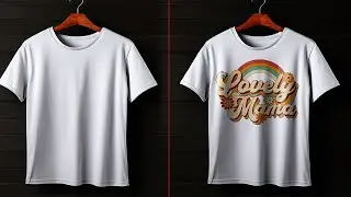 Add Any Logo to a T-Shirt FAST in Photoshop | T-Shirt Mockup | Quick Fixup