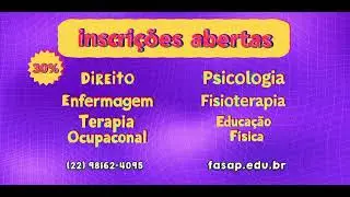 Vestibular FASAP 2026
