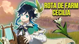 Farm Cecilia (Rota de Farm)  - Genshin Impact -