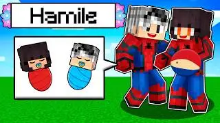 Spider-Man Has Gürol and Gökçe's Babies - Minecraft