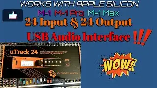 Cymatic Audio uTrack24 Audio Interface Review!! 24 Inputs & Outputs