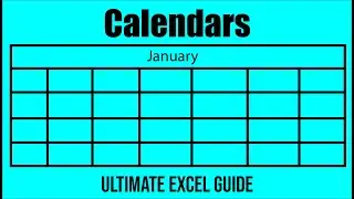 Create Your Own Custom Calendar in Excel: Step-by-Step Tutorial