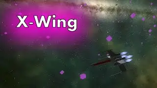 One plane model a day for 30 days - X-Wing