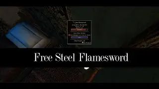 Free Steel Flamesword in Caldera - The Elder Scrolls 3: Morrowind