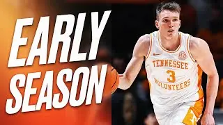 Tennessee's Dalton Knecht Is Climbing The Draft Boards | Early Season Highlights