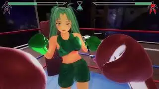 「プリンちゃんのボクシングジム2」Purin-chan's Boxing Gym 2 Gameplay: vs. Tenka, Suo, and Nana - POV Boxing Game