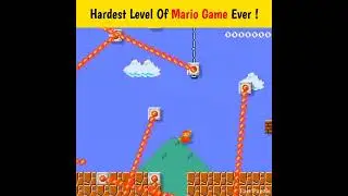 Mario game का अब तक का सबसे Hard level 😱😧 