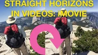 Fix iMovie horizon problems: rotate clips with Keynote