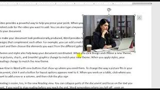 MS Word Episode 4.2 | How to insert Picture