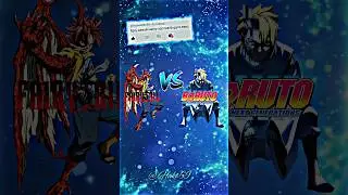 Natsu Vs Boruto #Shorts