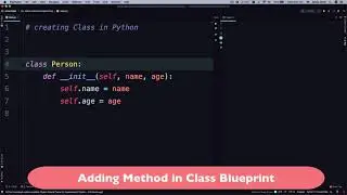 52   creating method in class  | Python Course For Absolute Beginners