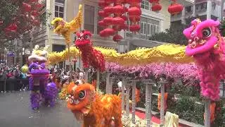 2023-Feb-3 #香港中國農曆新年 醒獅表演#HongKongChineseLunarNewYear #LionDance Performance @ Lee Tung Avenue #利東街
