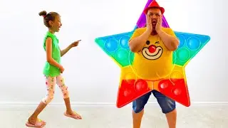 Мария и папа и Pop It Challenge