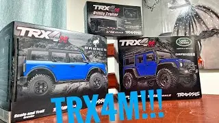 TRX4M Unboxing - Scale crawling in Hawaii : Kids B-Day Present