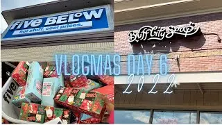 🛍️VLOGMAS 2022 🛍️ DAY 6| 5 BELOW/ BUFF CITY SOAP #shopping #shoppinghaul #christmas2022