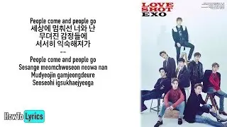 EXO 엑소 - Love Shot (Lyrics) ROMANIZED