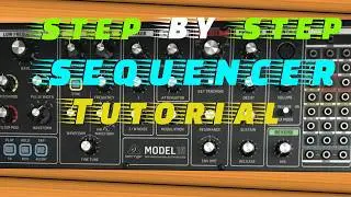 Behringer Model 15 Sequencer  - Step by Step Tutorial