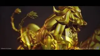 Leo cloth totem Saint Seiya Zodiakos Studio figurine #shorts