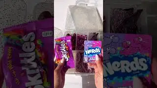 عملت لمنى لانش بكس باللون البنفسجي لونها المفضل😍 