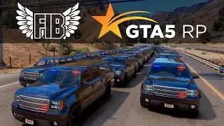 СТРИМ GTA 5 RP  / ПАДРУЛЬ В СОЛО ЗА FIB / INSQUAD
