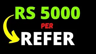 Earn RS 5000/Refer (Affiliate Marketing For Beginners)