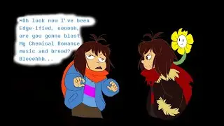Frisk meets the Edgelords | Undertale Comic Dub