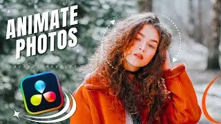 How to Create Animate Still Image in DaVinci Resolve Tutorial