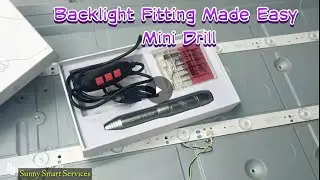 Backlight Fitting with Relife Mini Polish Pen #mini_drill #relife #backlightrepair