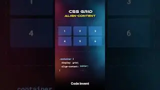 CSS Grid Align-Content HTML CSS 