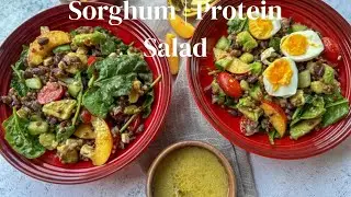 Simple Salad Recipe: How to upgrade your salad with sorghum: Easy recipes from a busy mom.